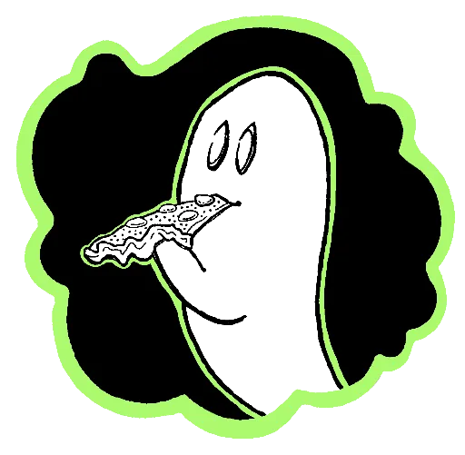 Glow in the Dark Zine Club logo