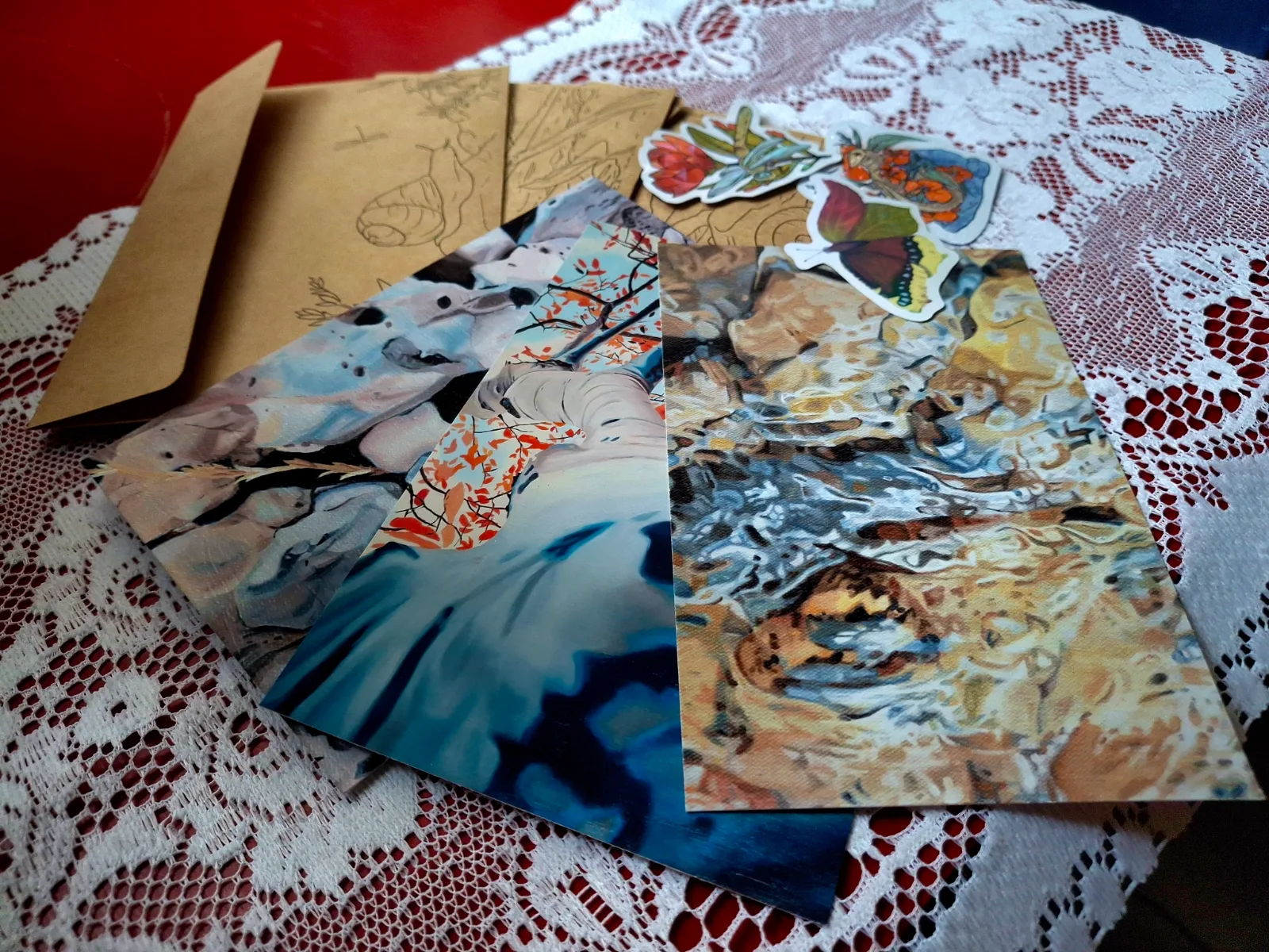 Wildflower and Pine Art Mail Club